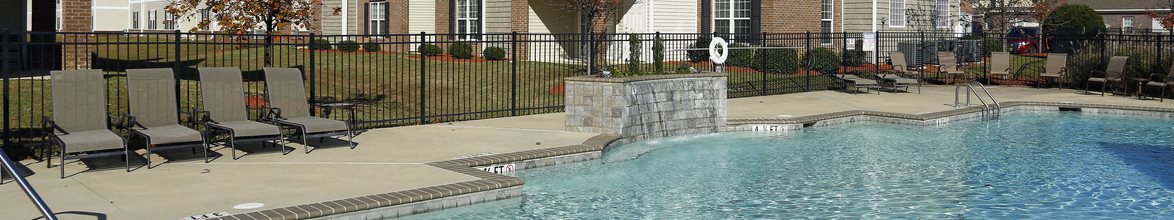 Resort-Style Sparkling Swimming Pool at Bristol Park Apartments in Fayetteville, NC